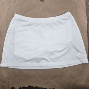 Adidas Womens Clima365 Climalite Tennis Skort White Size Medium Activewear Skirt